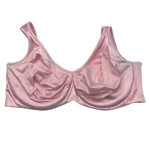 Cacique Pink Full-Coverage Unlined Bra 44DDD 44F